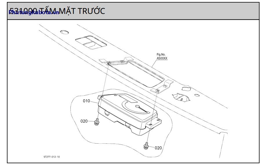 Tấm mặt trước